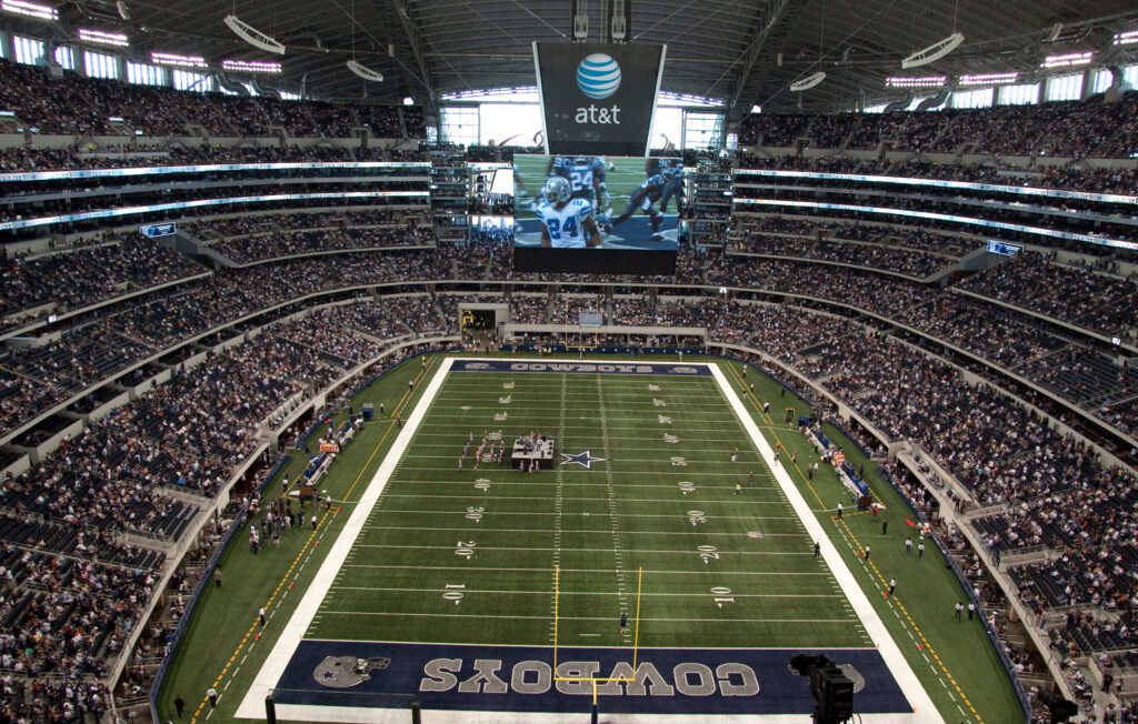 AT&T Stadium Dallas: um dos estádios cobertos da Copa do Mundo 2026 nos EUA