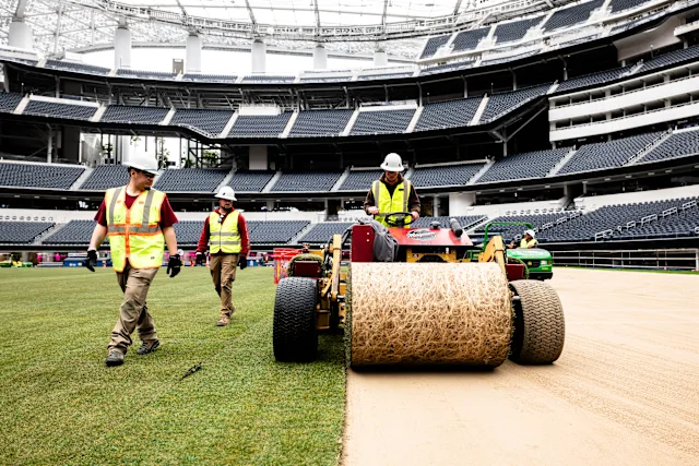 Troca gramado MetLife Stadium Nova Jersey Copa do Mundo de Clubes FIFA 2025