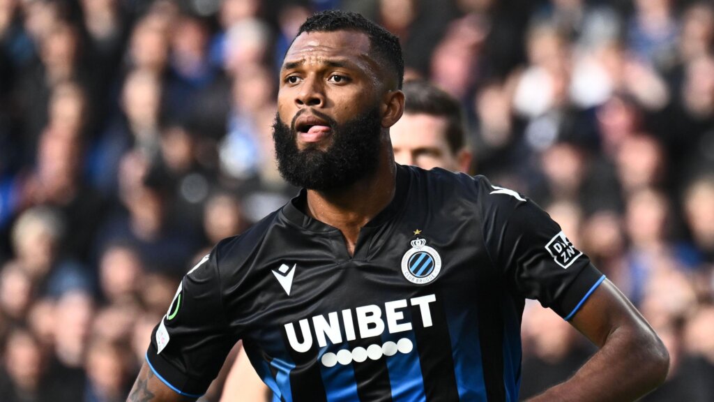 Igor Thiago em partida pelo Club Brugge no Campeonato Belga